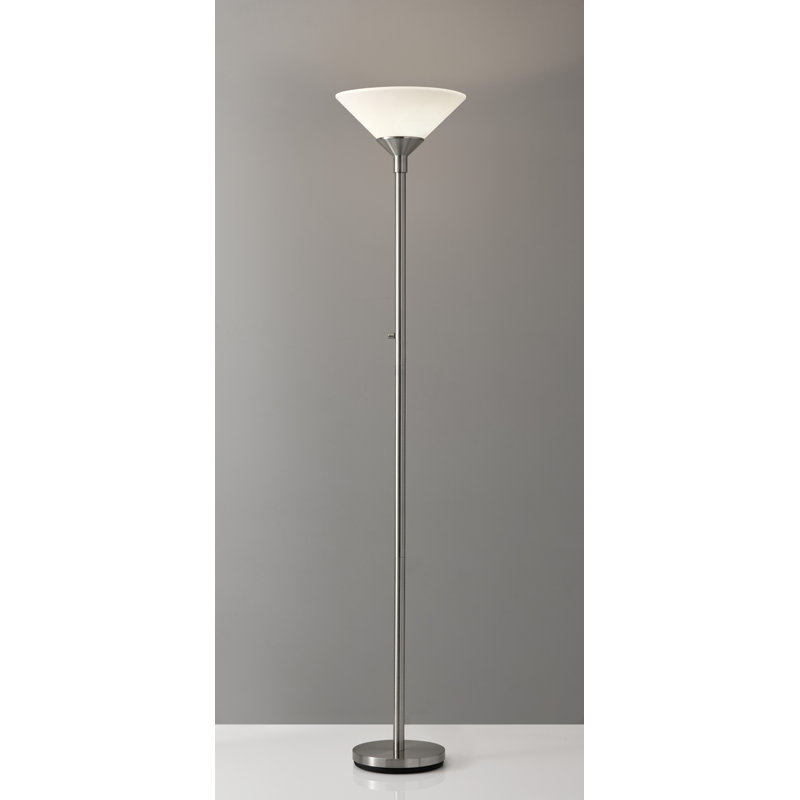 Charlton Home® Staggs 73'' Torchiere Floor Lamp & Reviews Wayfair